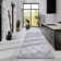 , Light Grey Gallery Geometric Machine Woven Area Rug