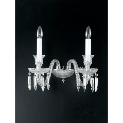 Eden Glass Candle Wall Light