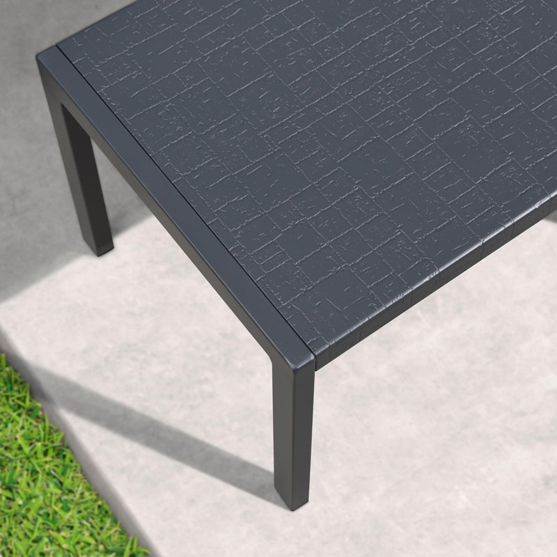Ensemble de chaises longues inclinables 74,02 po, Gris clair