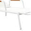 Dean Outdoor Teak Chaise Lounge