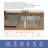 33X19X9 Inch Undermount Double Bowl Kitchen Sink (50/50) In 16 Gauge Stainless Steel With 9 Inch Deep Basin