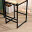 Ensemble de 2 tabourets de bar tissés à la main avec tabourets de bar à hauteur de comptoir pour la cuisine, la maison et le bureau-1130978313