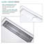Base de douche en fonte à surface solide 60 po x 30 po Transolide-105253986-105253987