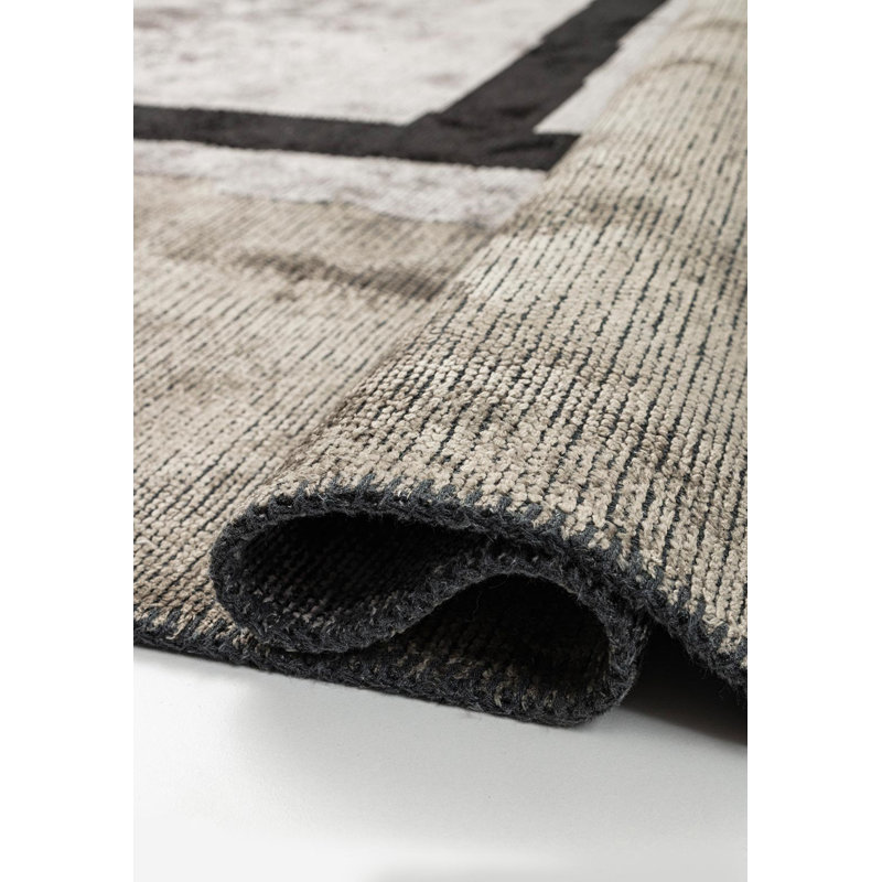 Rapture Abstract Area Rug, Rectangle 6'7" x 8'3"
