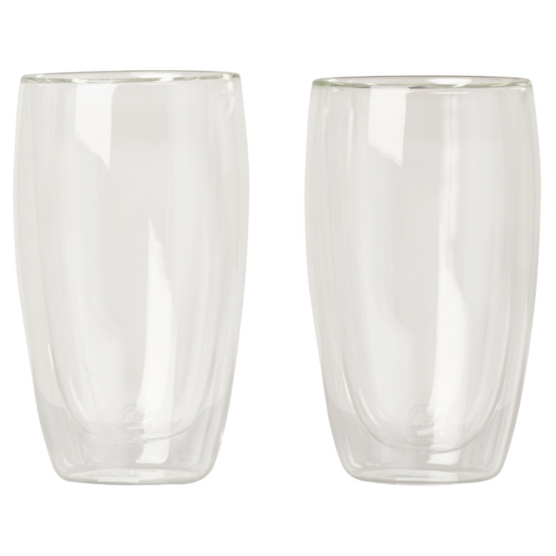 Verre à double paroi Pavina, 15 oz, Ensemble de 2