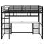 Lit mezzanine double avec tiroirs Altfried Kids-1404075260