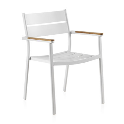 Steubenville Stacking Patio Dining Armchair