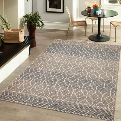 Tapis gris Sienna 5 pi 0 po x 8 pi 0 po