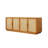 Wabi-Sabi Style Solid Wood Rattan Storage Sideboard