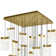 Braxten 33 - Light Dimmable LED Square Chandelier