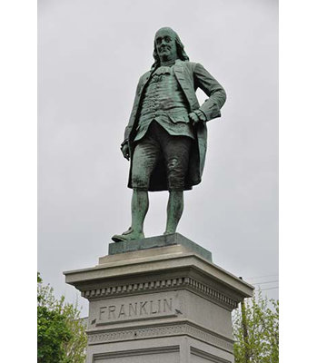 " Benjamin Franklin Monument "