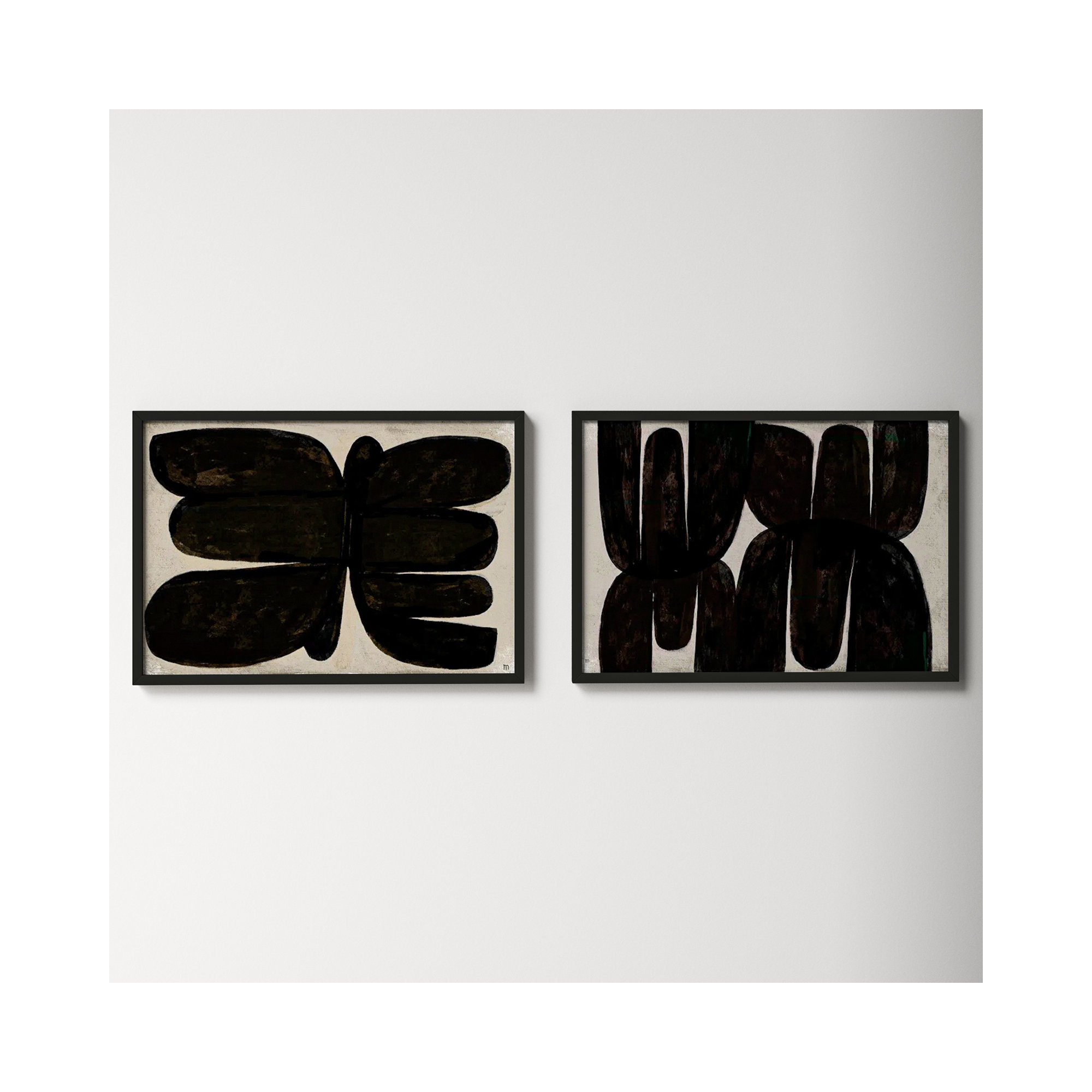 Dragonfly by StudioM, Black, 21" H x 30" W x 1.25" D