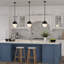 Luminaire suspendu 1 lumière Kulsrud Ellioth-815345523