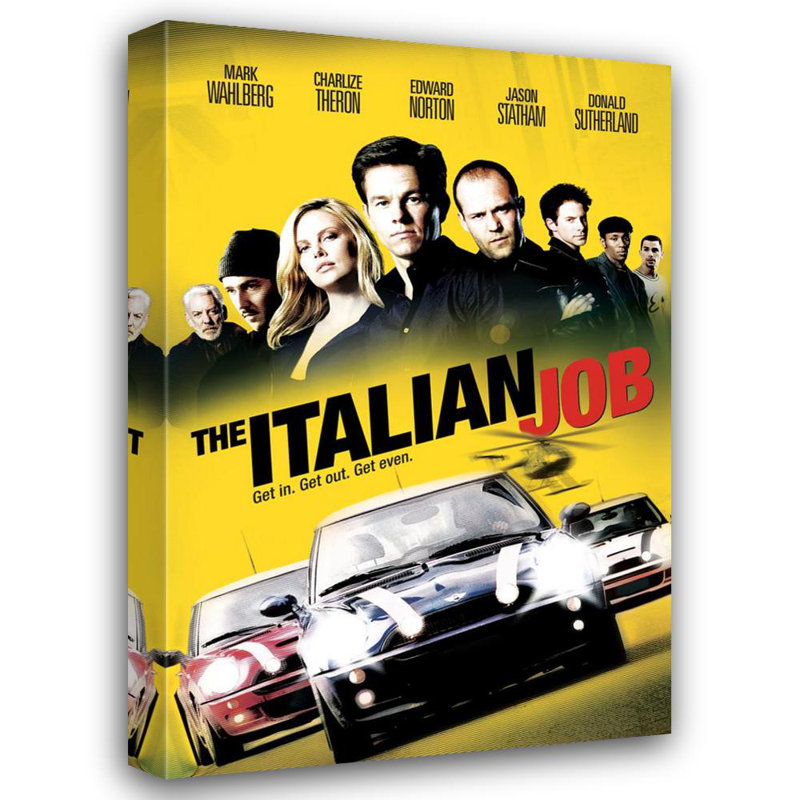 The Italian Job, 18" H x 12" W