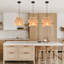 Noirmoutier 1 - Light Farmhouse Boho Geometric Rattan Pendant Light