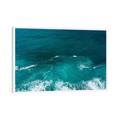 Amalfi Coast Water XXI 1 Piece Wall Art on Canvas