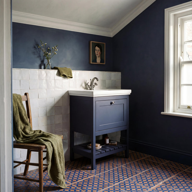 Bexley Bathroom Vanity, Indigo Blue, 81.3cm W