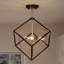Plafonnier semi-encastré 3 lumières 15 po