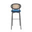 Tabouret de bar moderne en tissu Euston-1884430166-1928241691