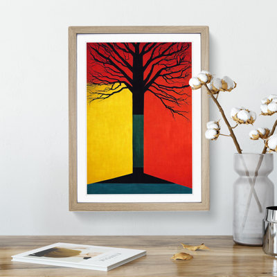 Abstract Tree No.1 - Single Picture Frame Print