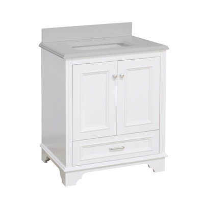 Loughlam 30'' Single Bathroom Vanity with Top
