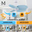 Alessandra Tropical - Five Blade Ceiling Fan - Matte White Finish - Matte White Blades-1004283743-1004283738