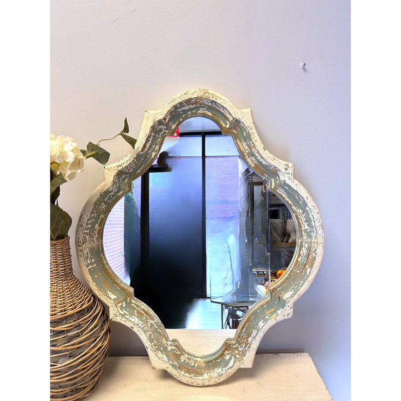 Oretta Wood Arabesque Mirror