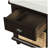 Rustic Storage Bench with 3 Drawers and 3 Rattan Baskets, Shoe Bench for Living Room, Entryway ()-2074935842