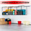 Support de rangement pour le garage, système d'étagères de garage robuste créant un espace de rangement à sec, organisateur de plafond à hauteur réglable de 600 lb