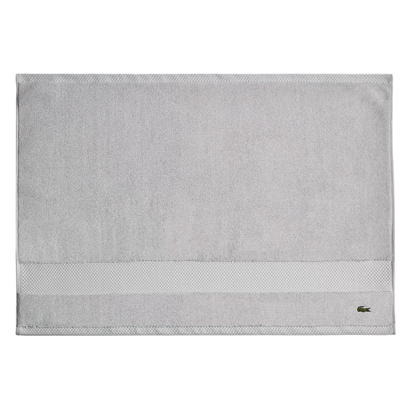 Lacoste Heritage 21X31 Bath Mat, 100% Supima Cotton, Micro-Fresh® Anti-Microbial, Micro Chip