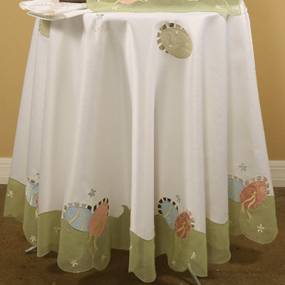 Easter Egg Round Tablecloth