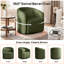 Fauteuil d'appoint en tonneau pivotant à 360 ° avec rangement-545367992
