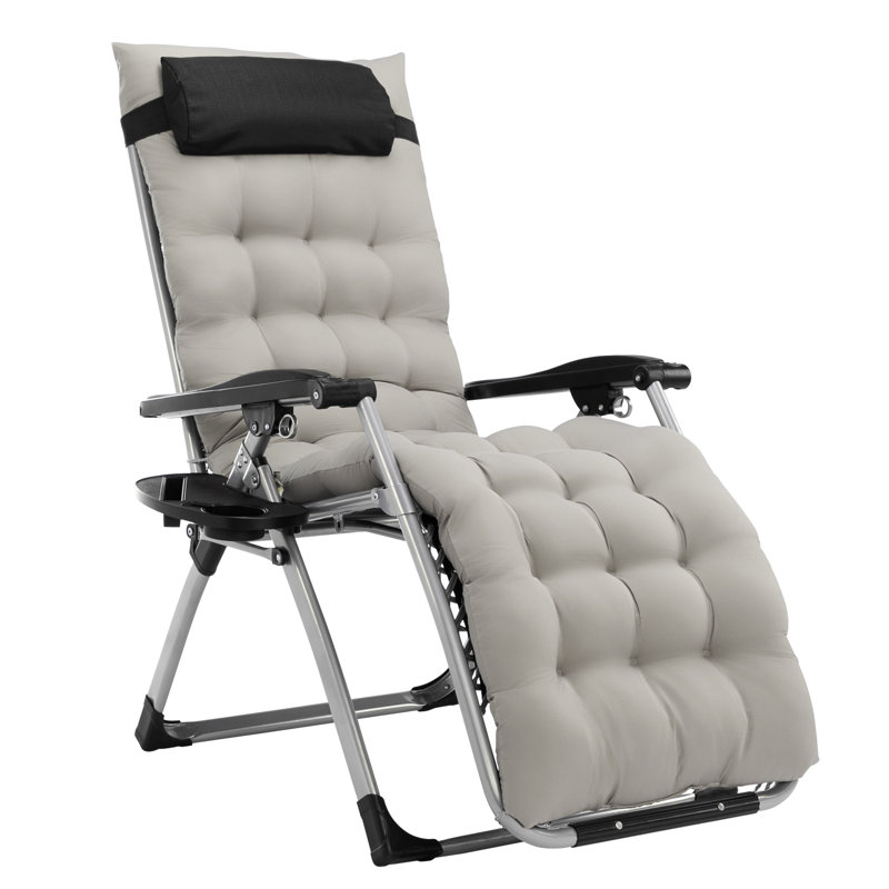 Fauteuil inclinable zéro gravité avec coussin Jacobus