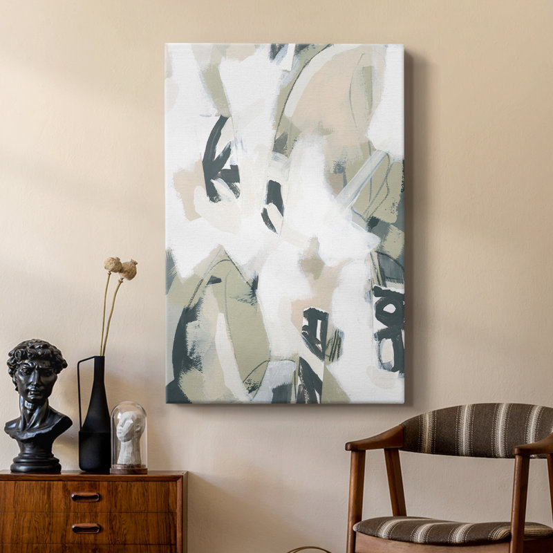 Sumi Storm I - galerie personnalisée enveloppée Cavas, H 60 po x l 40 po