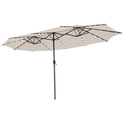 450cm Lighted Balcony Parasol