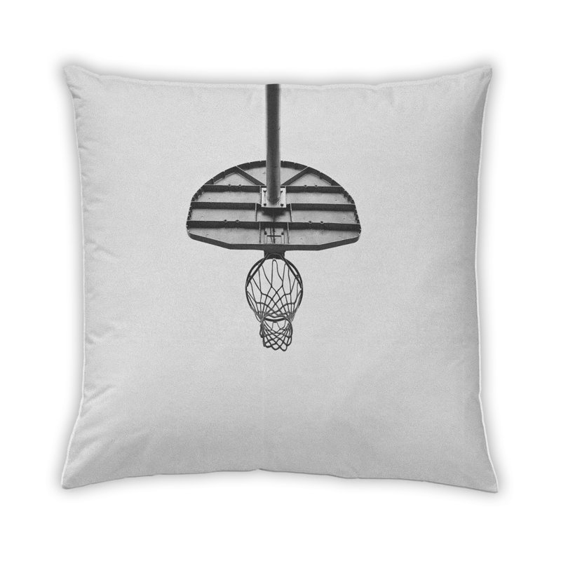Coussin Sports Basketball 18, Microsuède