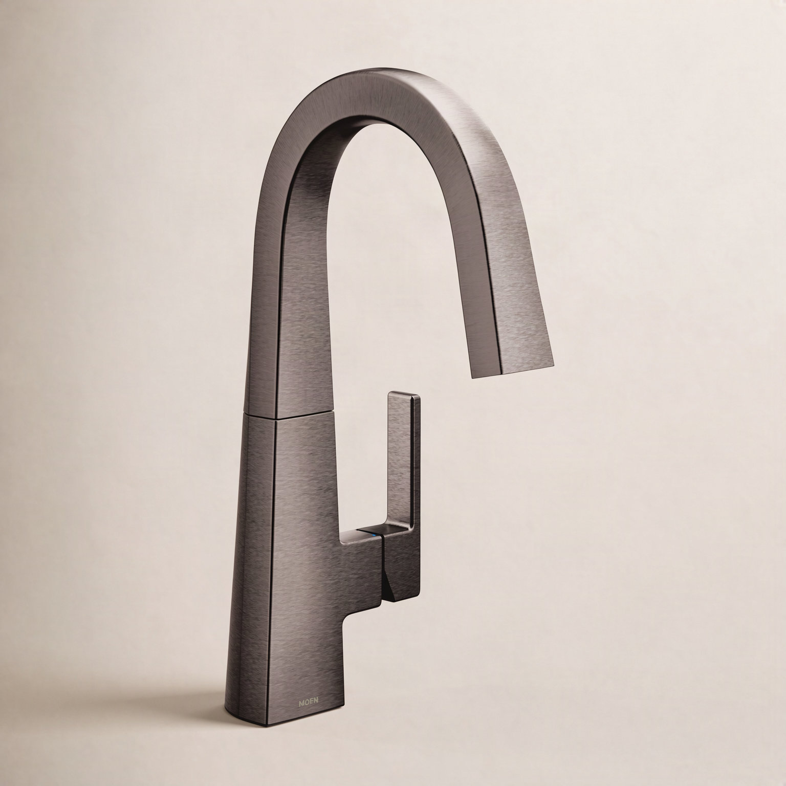 Nio Bar Faucet, Black Stainless