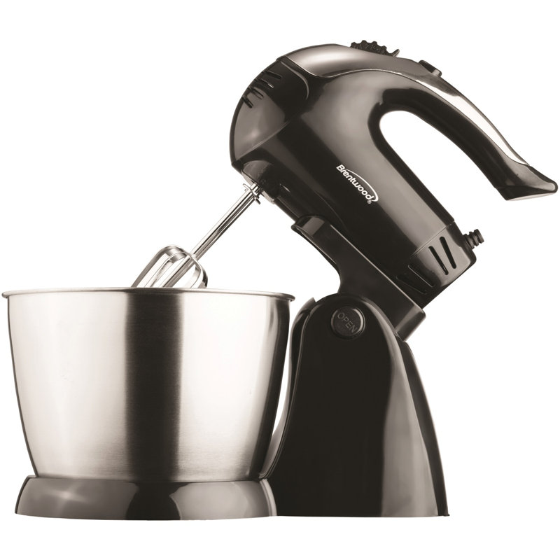 Brentwood Appliances 5 Speed 3 Quarts, Black
