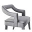 22.8" W Velvet Armchair-1386963075