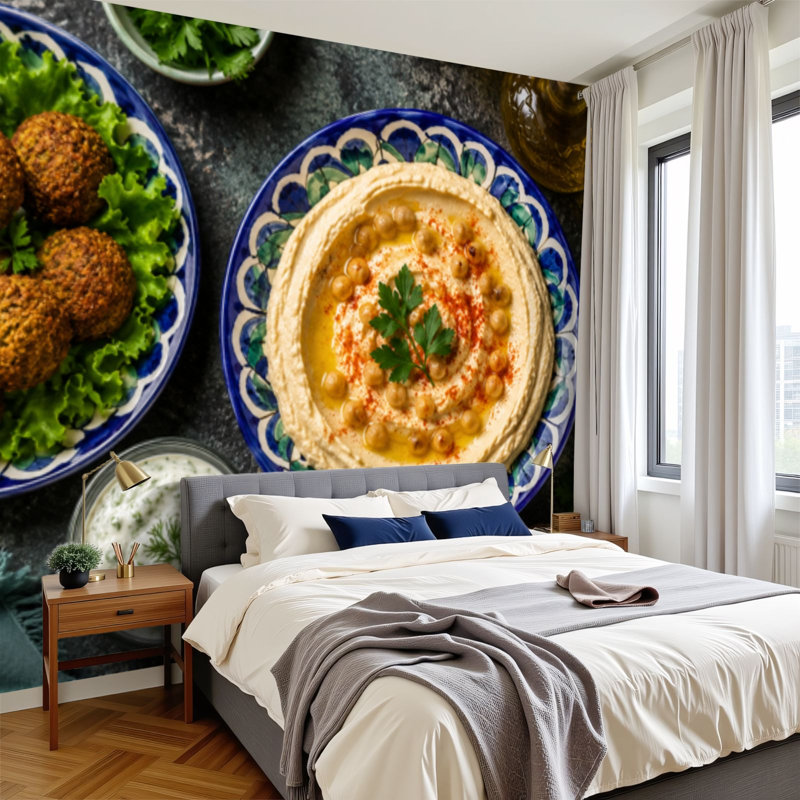 Papier peint adhésif auto-adhésif moderne pour la chambre à coucher Peel and Stick L 69 po x l 96 po