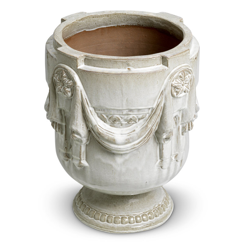 Outdoor Planter Chandler Light Grey Finish