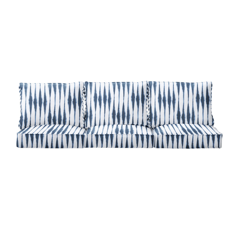 Rialto Outdoor 5'' Sofa Seat / Back Cushion, 22.5" W x 22.5" D