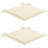 vidaXL Patio Chairs with Cushions 2 pcs Solid Acacia Wood-91660932-125115397