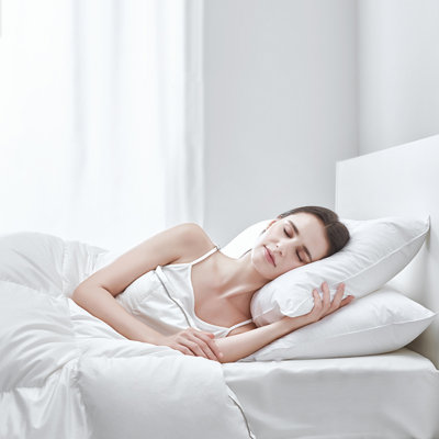 Oreiller triple en duvet moelleux