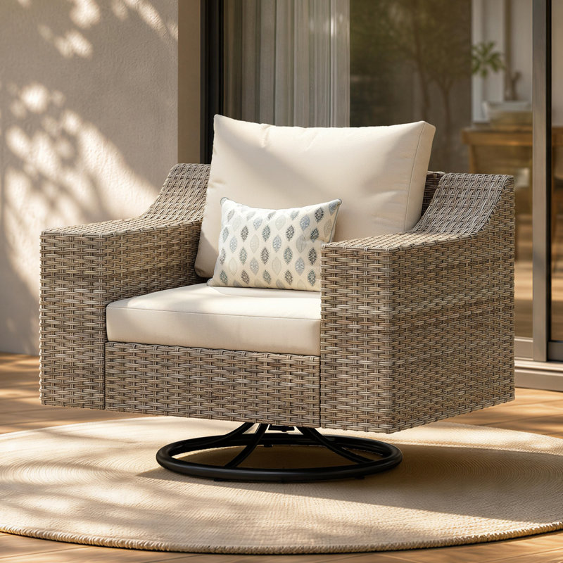 Chaise berçante pivotante à 360 ° Chayenne