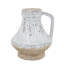Vase rond en terre cuite 6 "blanc