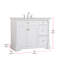 Ensemble de meuble-lavabo simple 42 po Clarence-804986994