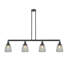 Luminaire suspendu linéaire pour îlot de cuisine 4 lumières Vinson-32985470-32985474-32985473