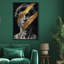 Oliver Gal Statue Statues I - With Hand-Applied Gold Leaf - Shadowbox Framed Wall Art-24251822