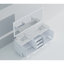 Meuble-lavabo double l 80 po x P 22 po, comptoir en marbre de Carrare et miroir de 30 po-1494496210